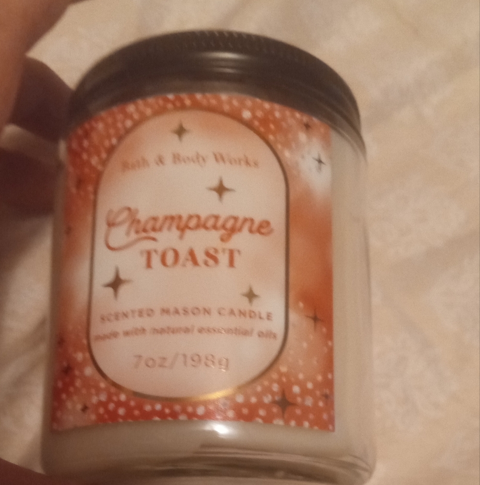 NWOT Bath & Body Works Champagne Toast Scent Candles
